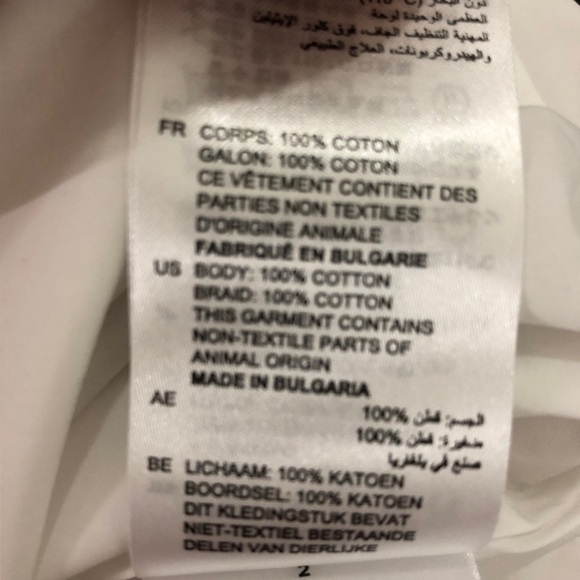 Sandro Cotton Eyelet Chairman Blouse in Ecru - New with Tag - Picture 10 of 12